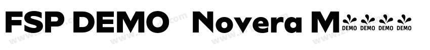 FSP DEMO   Novera M字体转换